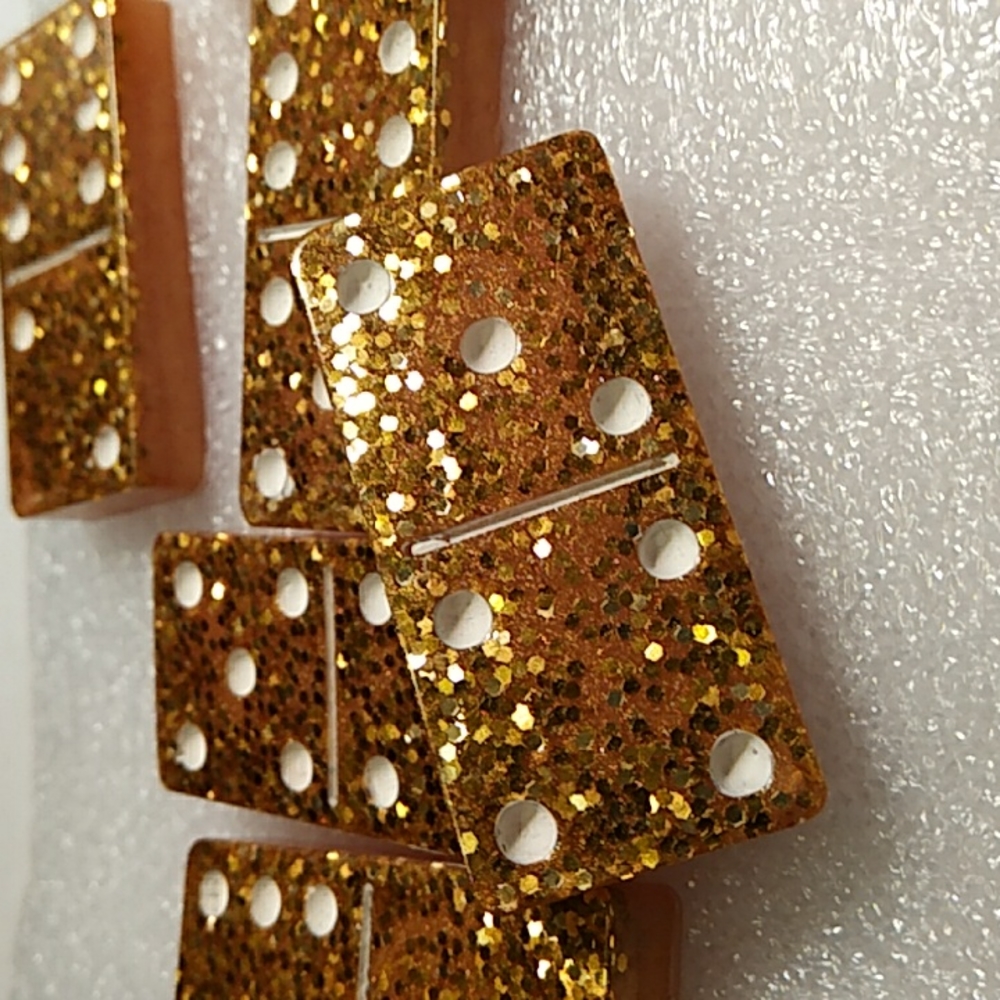Custom Set of Handmade Dominoes